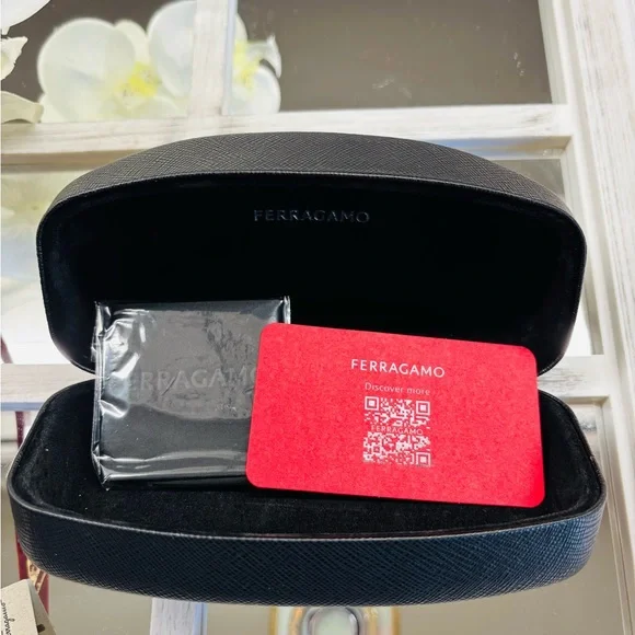 Salvatore Ferragamo Deep Red Cat-Eye Sunglasses - Picture 7 of 7